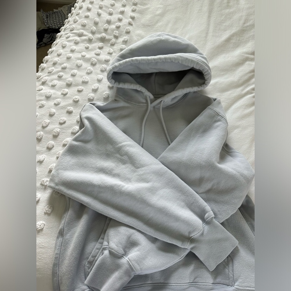Baby blue Aritzia TNA hoodie